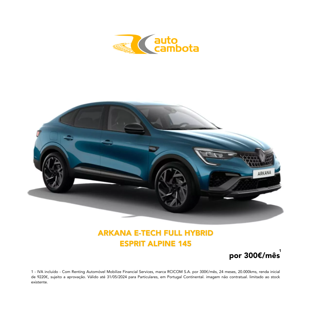 Campanha Particulares: Arkana E-Tech Full Hybrid