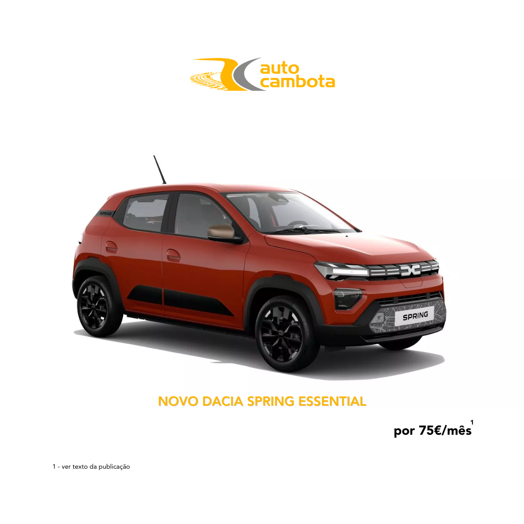 Novo Dacia Spring Essential