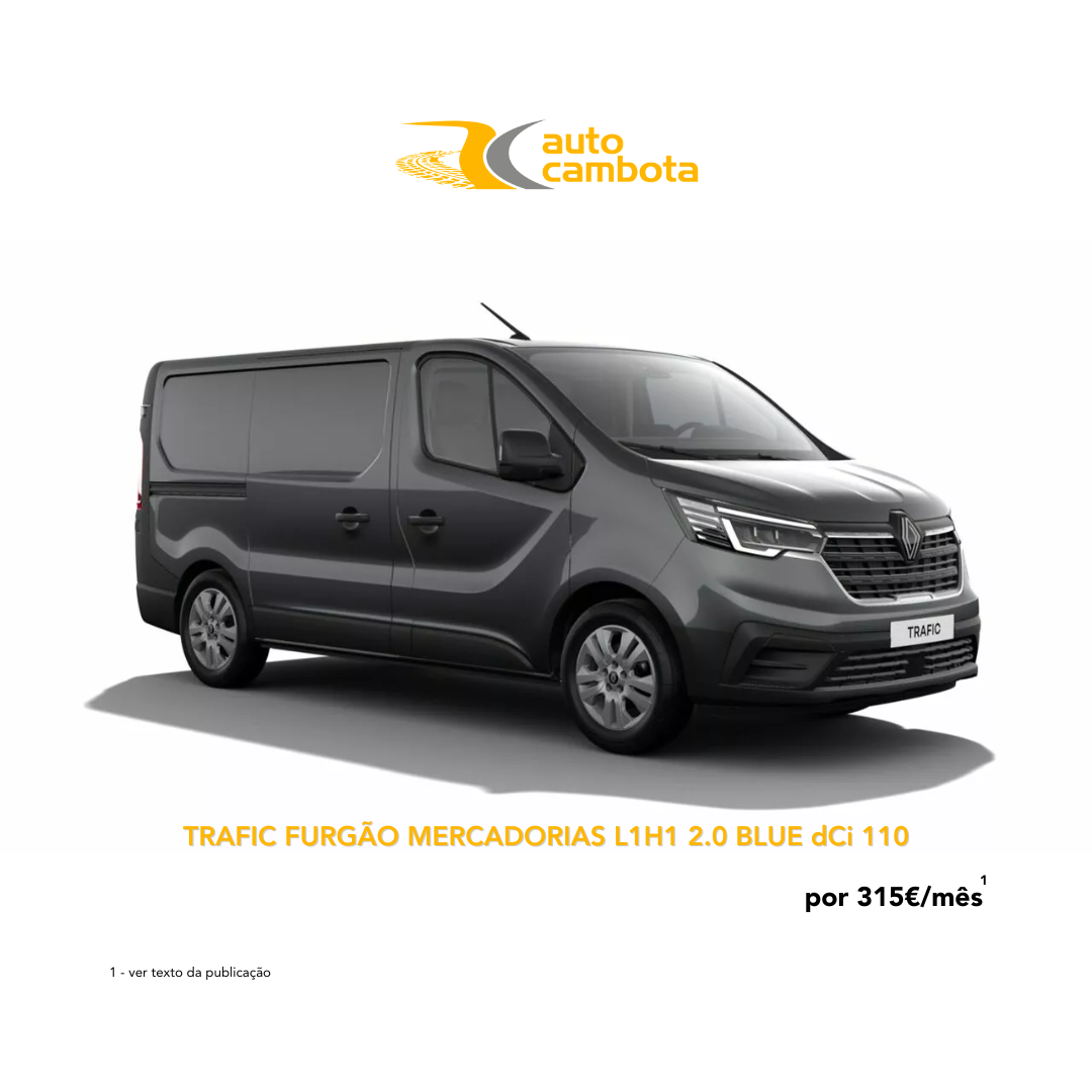 Renault Trafic Furgão FM L1H1 2.0 Blue dCi 110