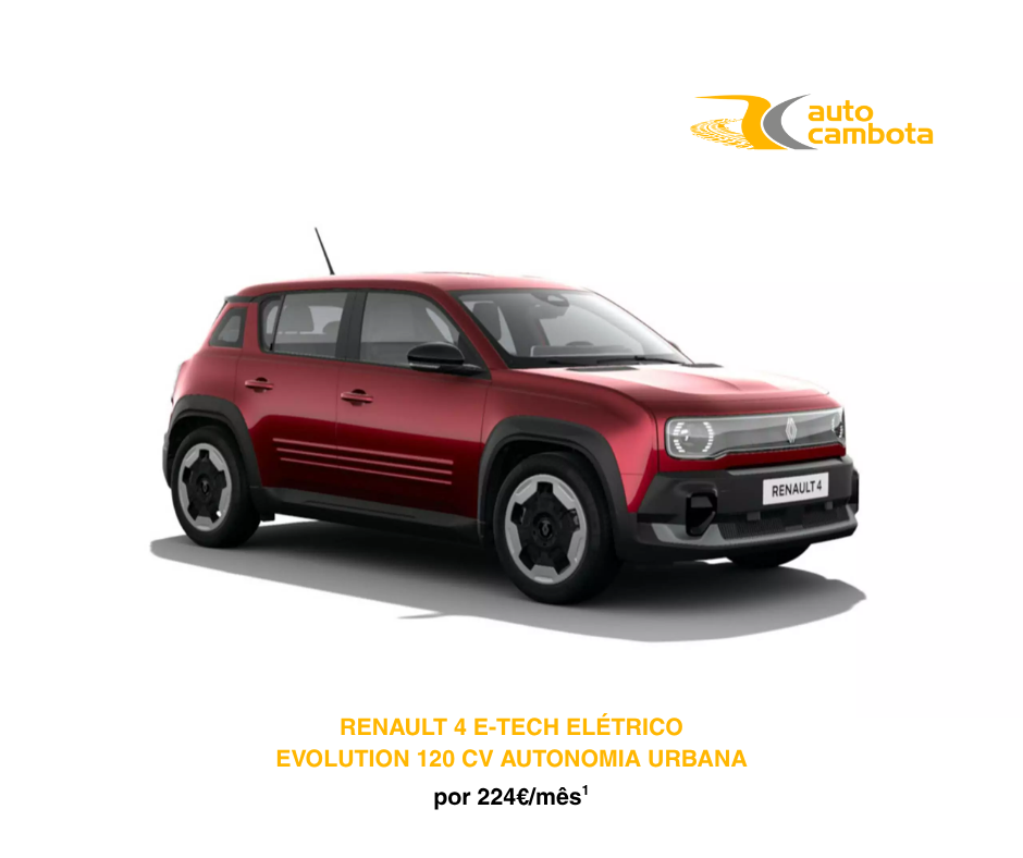 Renault 4 E-Tech Elétrico Renault 4 E-Tech Elétrico