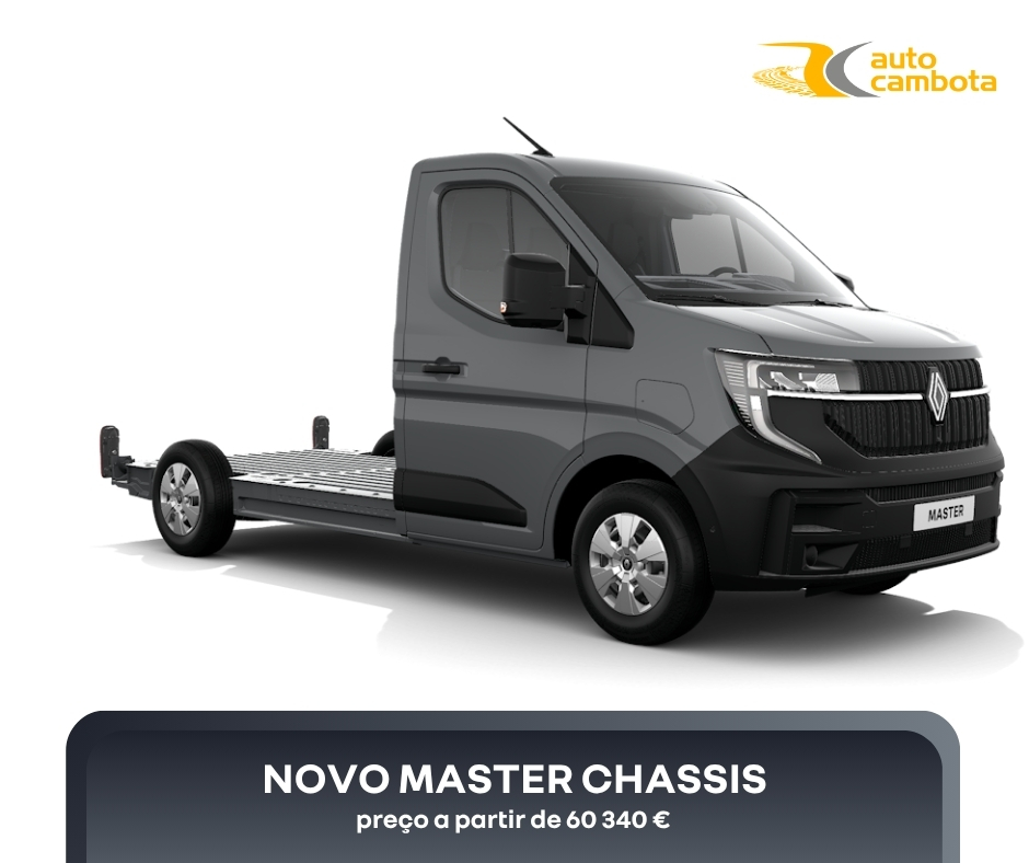 Auto Cambota: Renault Master E-Tech Elétrico Planchers e Chassis-Cabina